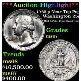 ***Auction Highlight*** 1965-p Washington Quarter