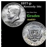 1977-p Kennedy Half Dollar 50c Grades Choice+ Unc