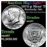***Auction Highlight*** 1972-p Kennedy Half Dollar