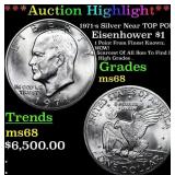 ***Auction Highlight*** 1971-s Silver Eisenhower D