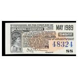 Vintage May 1989 Reading Company Railway Philidelp