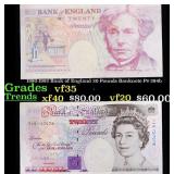 1990-1992 Bank of England 20 Pounds Banknote P# 38