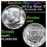***Auction Highlight*** 1972-p Kennedy Half Dollar