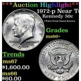 ***Auction Highlight*** 1972-p Kennedy Half Dollar