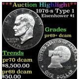 Proof ***Auction Highlight*** 1976-s Type 1 Eisenh