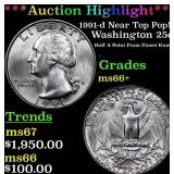 ***Auction Highlight*** 1991-d Washington Quarter