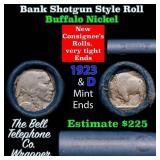 Buffalo Nickel Shotgun Roll in Old Bank Style 