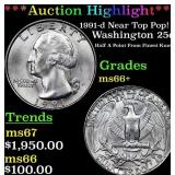 ***Auction Highlight*** 1991-d Washington Quarter