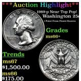 ***Auction Highlight*** 1989-p Washington Quarter