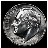 1996-w Roosevelt Dime RARE! Near Top Pop! 10c Grad