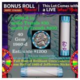 CRAZY Nickel Wheel Buy THIS 1960-d solid  BU Jeffe