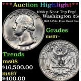 ***Auction Highlight*** 1965-p Washington Quarter