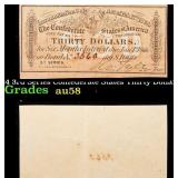 1864 3rd Series Confederate States Thirty Dollars