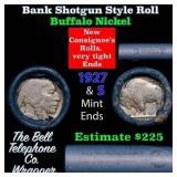 Buffalo Nickel Shotgun Roll in Old Bank Style 
