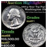 ***Auction Highlight*** 1965-p Washington Quarter