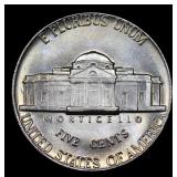 1974-p Jefferson Nickel 5c Grades GEM+ Unc