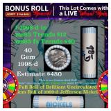 CRAZY Nickel Wheel Buy THIS 1998-d solid  BU Jeffe