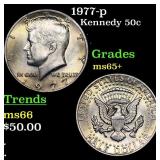 1977-p Kennedy Half Dollar 50c Grades GEM+ Unc