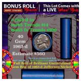 CRAZY Nickel Wheel Buy THIS 1963-d solid  BU Jeffe