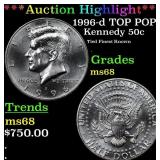 ***Auction Highlight*** 1996-d Kennedy Half Dollar