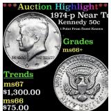 ***Auction Highlight*** 1974-p Kennedy Half Dollar