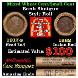 Small Cent Mixed Roll Orig Brandt McDonalds Wrappe