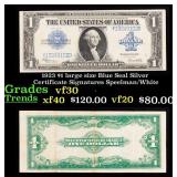 1923 $1 large size Blue Seal Silver Certificate Gr