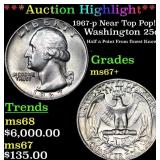 ***Auction Highlight*** 1967-p Washington Quarter