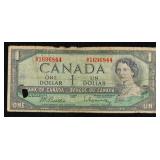 1961-1972 (1954 Modified Hair Issue) Canada 1 Doll