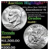 ***Auction Highlight*** 1974-s Silver Eisenhower D