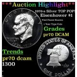 Proof ***Auction Highlight*** 1976-s Silver Eisenh