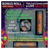 CRAZY Nickel Wheel Buy THIS 1997-d solid  BU Jeffe