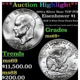 ***Auction Highlight*** 1974-s Silver Eisenhower D