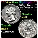 ***Auction Highlight*** 1989-p Washington Quarter