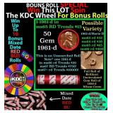 INSANITY The CRAZY Penny Wheel 1000s won so far, W