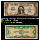 1923 $1 large size Blue Seal Silver Certificate Gr