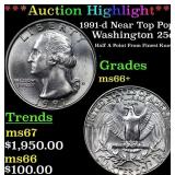 ***Auction Highlight*** 1991-d Washington Quarter