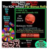 INSANITY The CRAZY Penny Wheel 1000s won so far, W