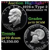 Proof ***Auction Highlight*** 1976-s Type 2 Eisenh