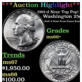 ***Auction Highlight*** 1991-d Washington Quarter