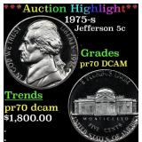 Proof ***Auction Highlight*** 1975-s Jefferson Nic