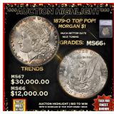 ***Major Highlight*** 1879-o Morgan Dollar TOP POP