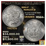 ***Major Highlight*** 1894-p Morgan Dollar $1 Choi
