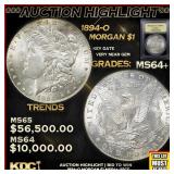 ***Major Highlight*** 1894-o Morgan Dollar $1 Choi