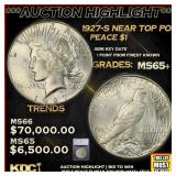 ***Major Highlight*** 1927-s Peace Dollar Near Top