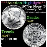 ***Auction Highlight*** 1972-p Kennedy Half Dollar