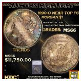 ***Major Highlight*** 1890-o Morgan Dollar Near To