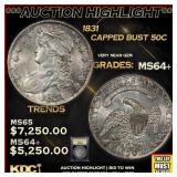 ***Major Highlight*** 1831 Capped Bust Half Dollar