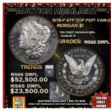 ***Major Highlight*** 1878-p 8tf Morgan Dollar TOP