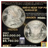 ***Major Highlight*** 1885-s Morgan Dollar Near To